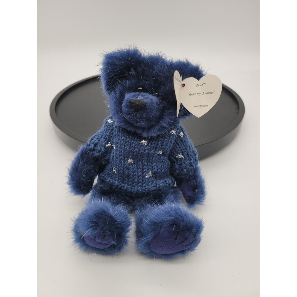 Vintage Ty 1993 Orion the Bear Attic Treasures Teddy Bear Jointed Plush Stuffed
